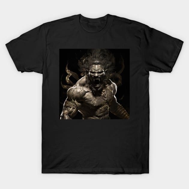 God Narasimha T-Shirt by Delta Zero Seven